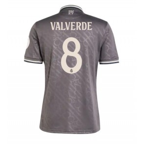 Real Madrid Federico Valverde #8 Alternativní Dres 2024-25 Krátký Rukáv